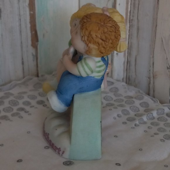 Vintage 1984 Cabbage Patch Kids "Be My Sweetheart!" Figurine - Picture 2 of 7